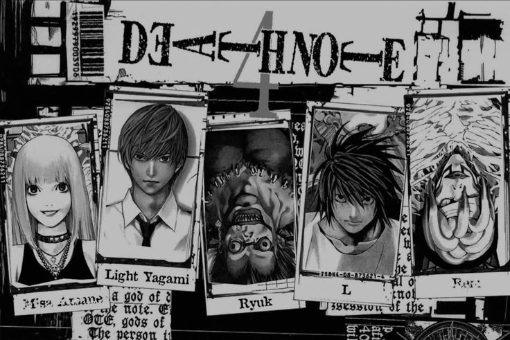 as you can tell I LOVE death note!
