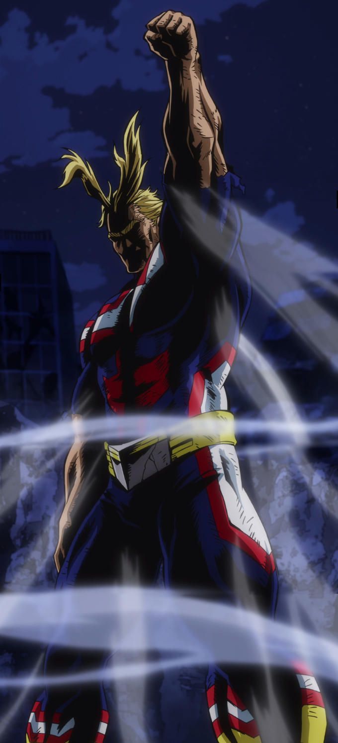All might fist up