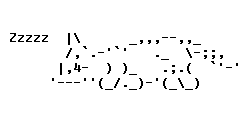ascii cat
