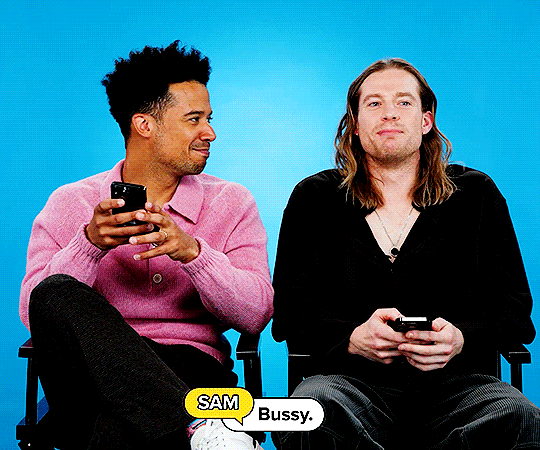 Sam Reid and Jacob Anderson 🫶🫶