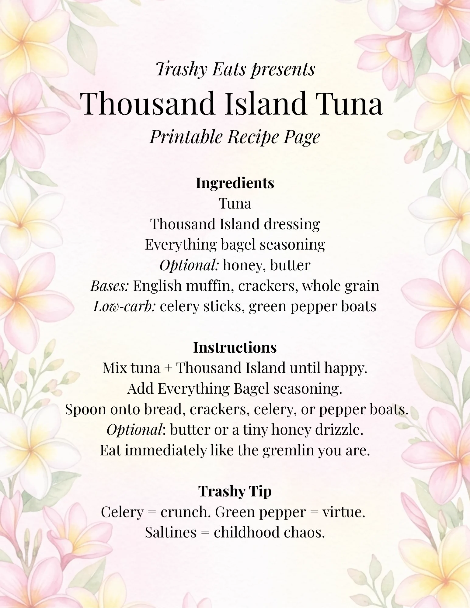 recipe