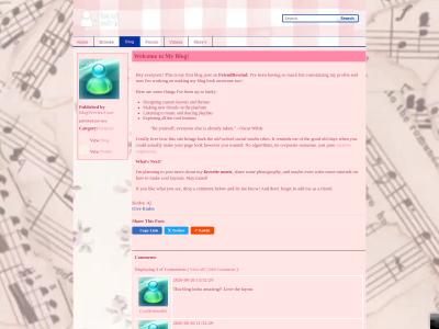 very pink again