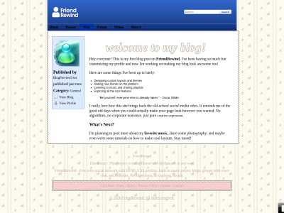 Coquette layout