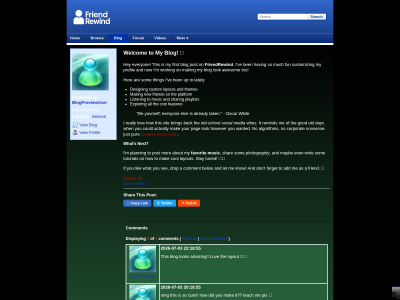 my blog theme
