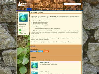cosy nature layout
