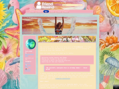 Midnight sun/tropical aesthetic