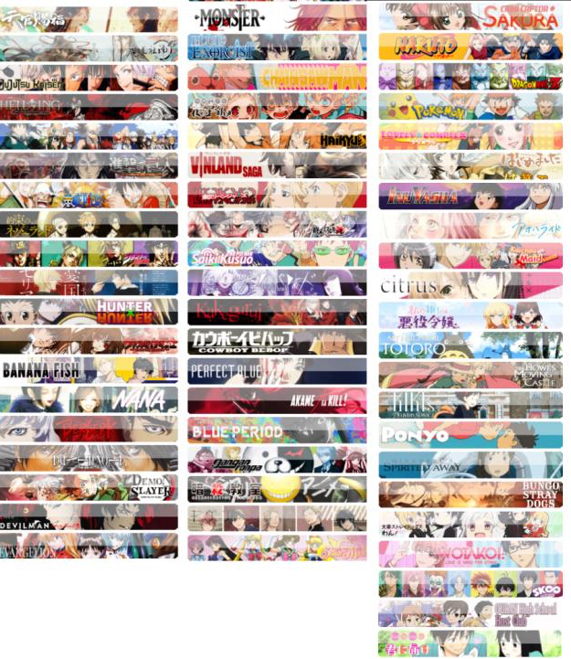 Anime buttons! preview