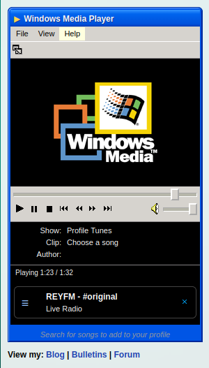 Classic Windows Media Player preview