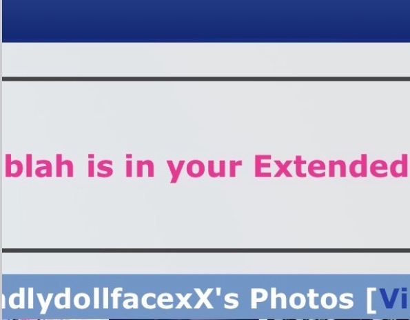 MySpace Extended Network preview