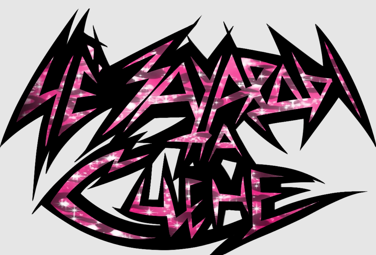 pink zebra print ЧёЗаУродыНаСцене (WhoAreThoseFreaksOnStage) band logo preview