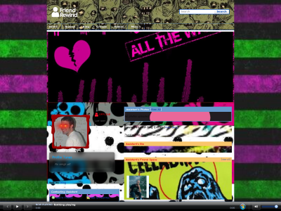 jayjays maximalist scene-esque layout