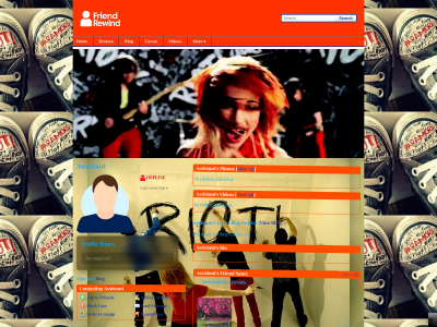 Hayley williams/ paramore - Riot era