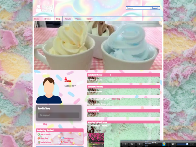 Icecream layout