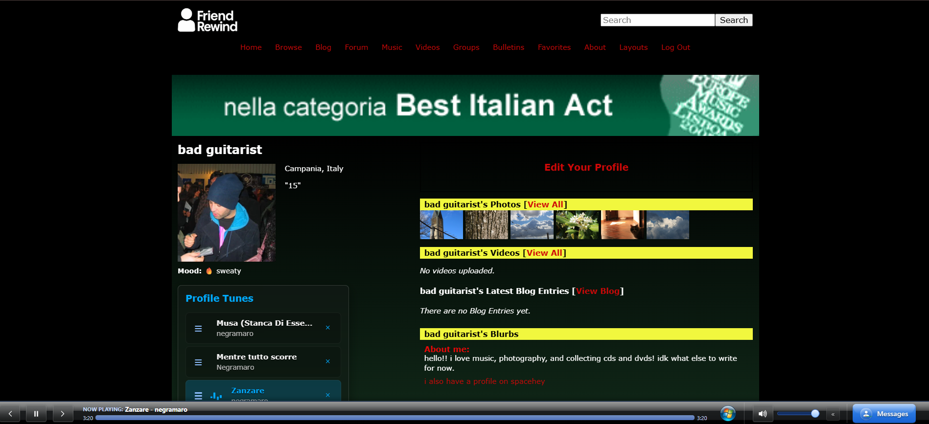 mentre tutto scorre themed layout