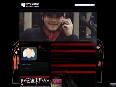 mcr the black parade / pro rev layout