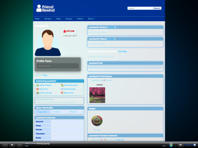 Rewind Layout Layout Preview | FriendRewind