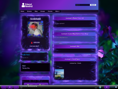 Rewind Layout Layout Preview | FriendRewind