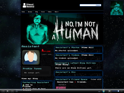 no im not human
