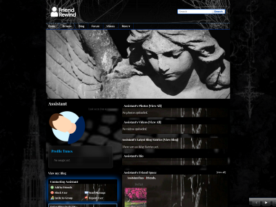 Emo Angel Layout