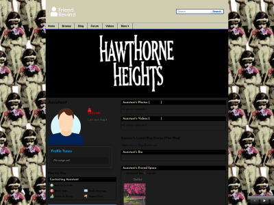 Hawthorne Heights Background