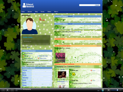 Clover leaf layout
