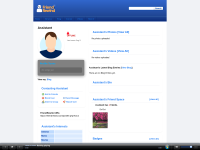 Modern Facebook Profile