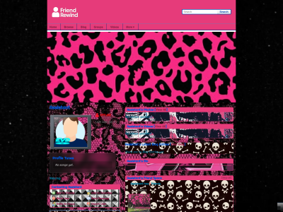 Punk pink layout design