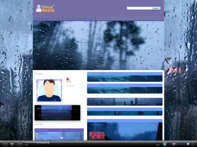 Cozy rain vibe