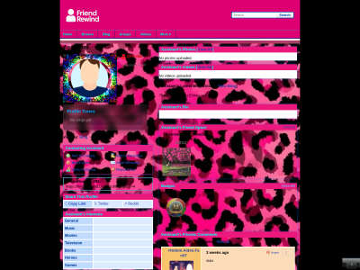 Avis's amazing wannabe mcbling layout