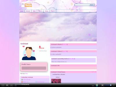 purple and pink