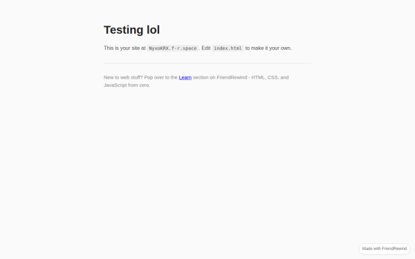 Preview of NyxoKRX's site