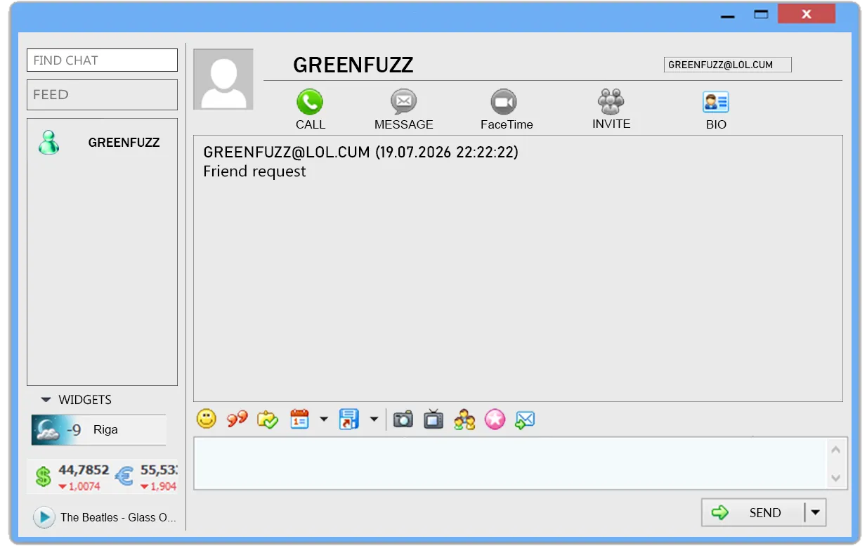 Message Window