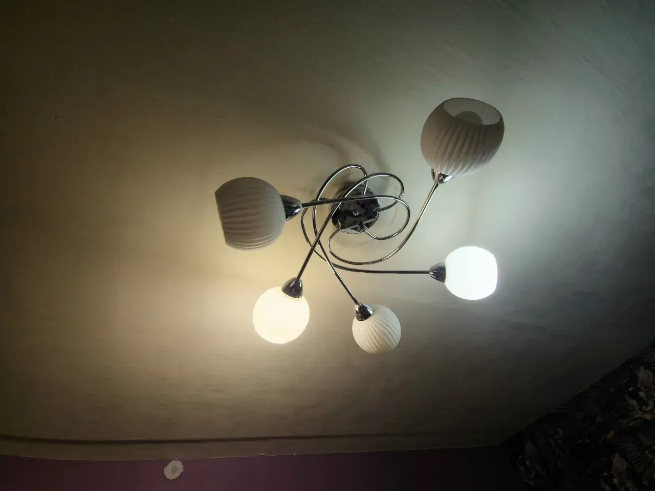 Warm and daylight bulbs
