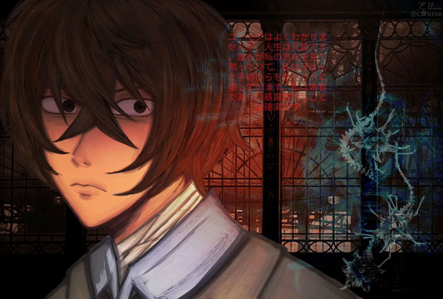 Osamu Dazai from Bungo Stray Dogs