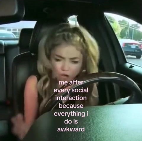 social online, stressed irl, awkward in both 😽