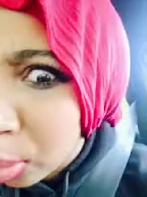 Girl sings in car and afraid someones watching