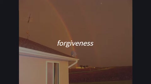 forgiveness