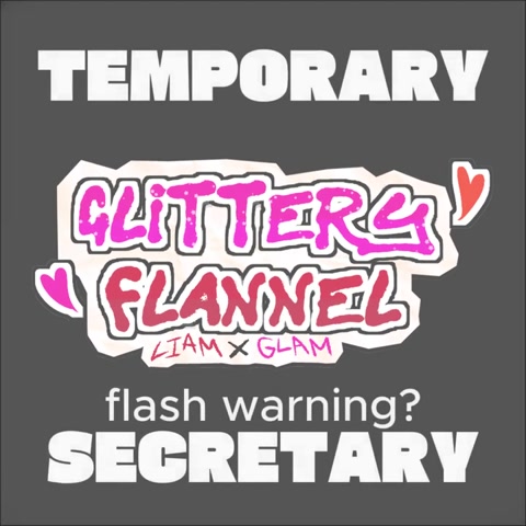Temporary Secretary Animation Meme - Glittery Flannel
