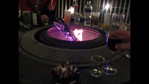 $1 hot dog and fire pit