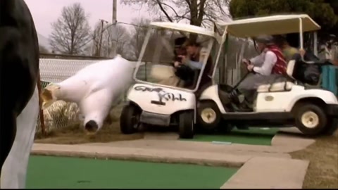 Golf cart antics