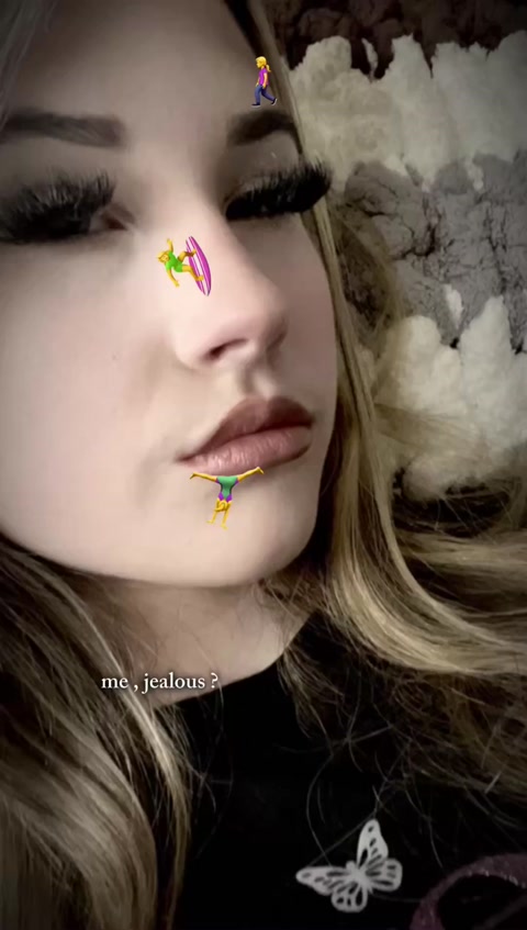 me, jealous