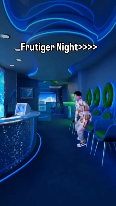 Frutiger aero at night