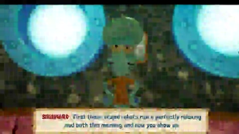 Visiting squidward!!