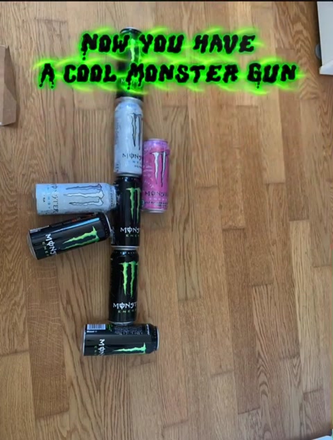 Make your own Monster GUN