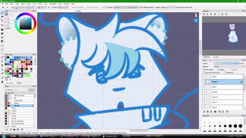 Wii U Angel Speedpaint