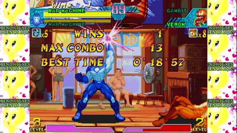 Marvel vs. Capcom is a balanced game