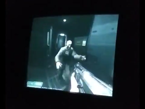 playing doom 3 like its 2005
