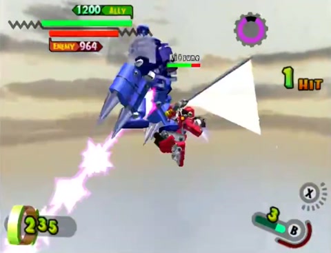 Gotcha Force gameplay