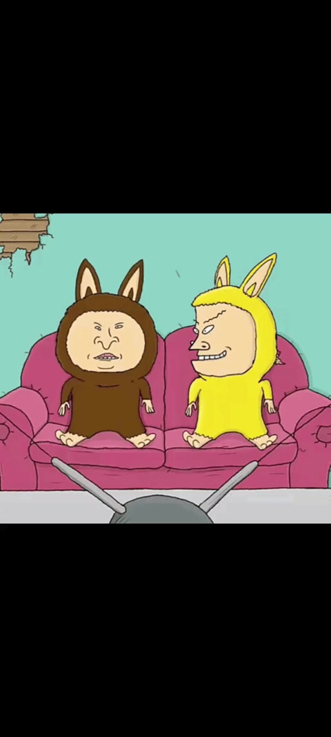 Sunday morning cartoons