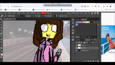 Izzie Kisaragi Station Speedpaint